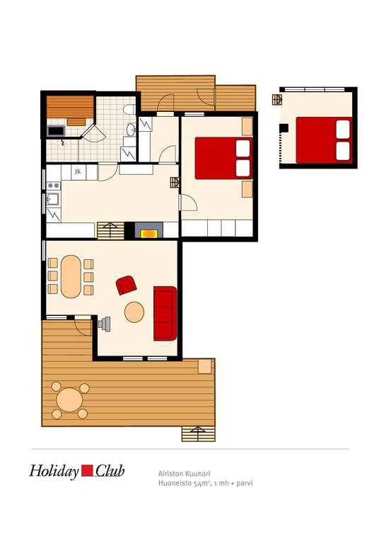Holiday Club Airisto Apartments Strandby Экстерьер фото